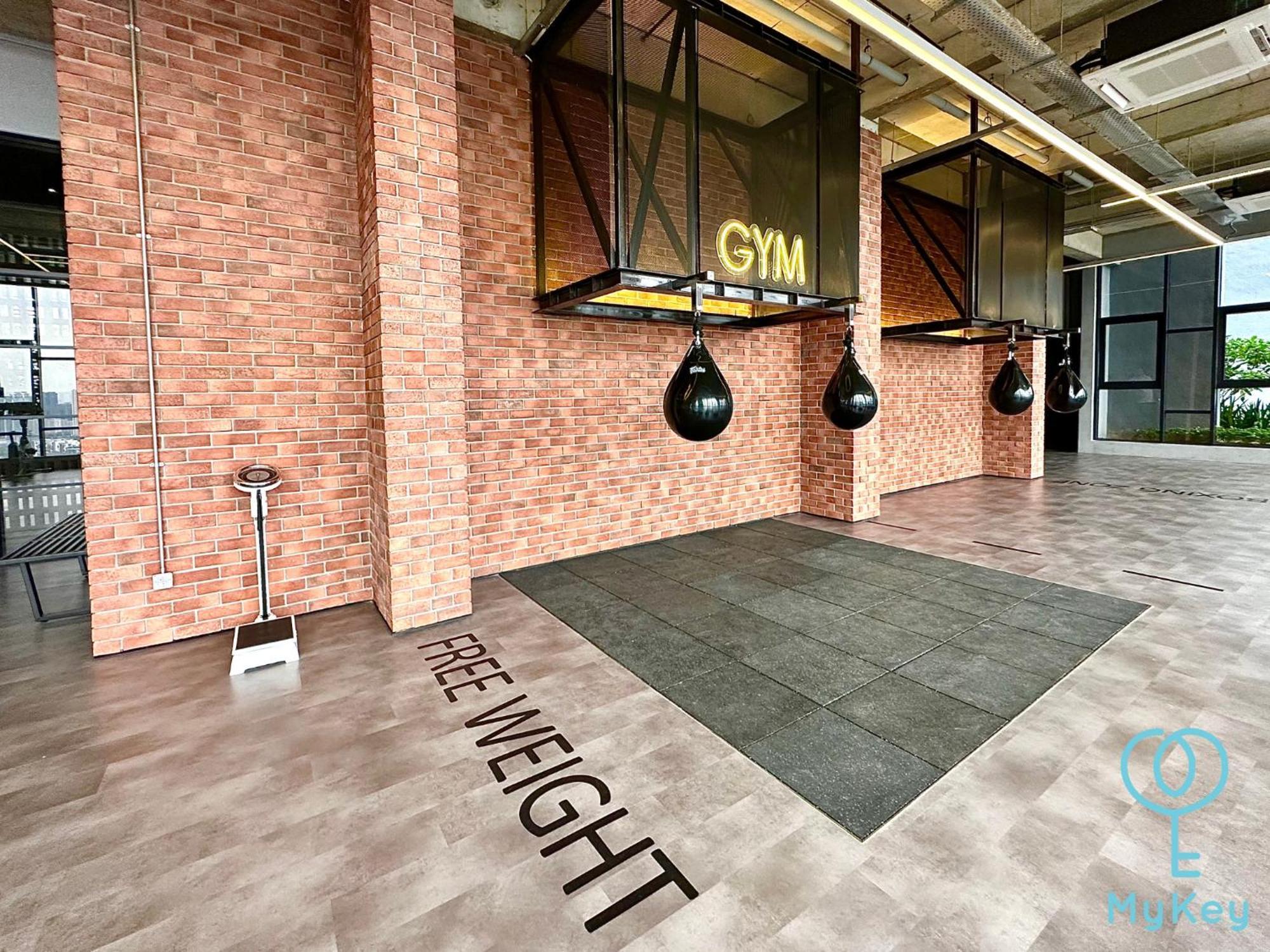 Millerz Square By Mykey Apartment กัวลาลัมเปอร์ ภายนอก รูปภาพ Free weight area