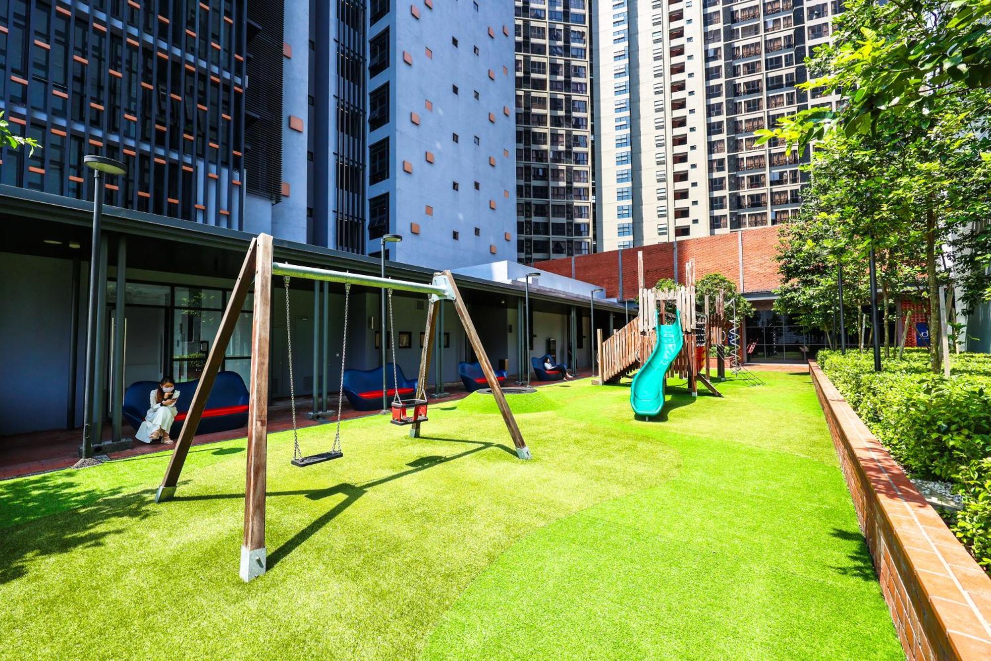 Millerz Square By Mykey Apartment กัวลาลัมเปอร์ ภายนอก รูปภาพ Children's playground