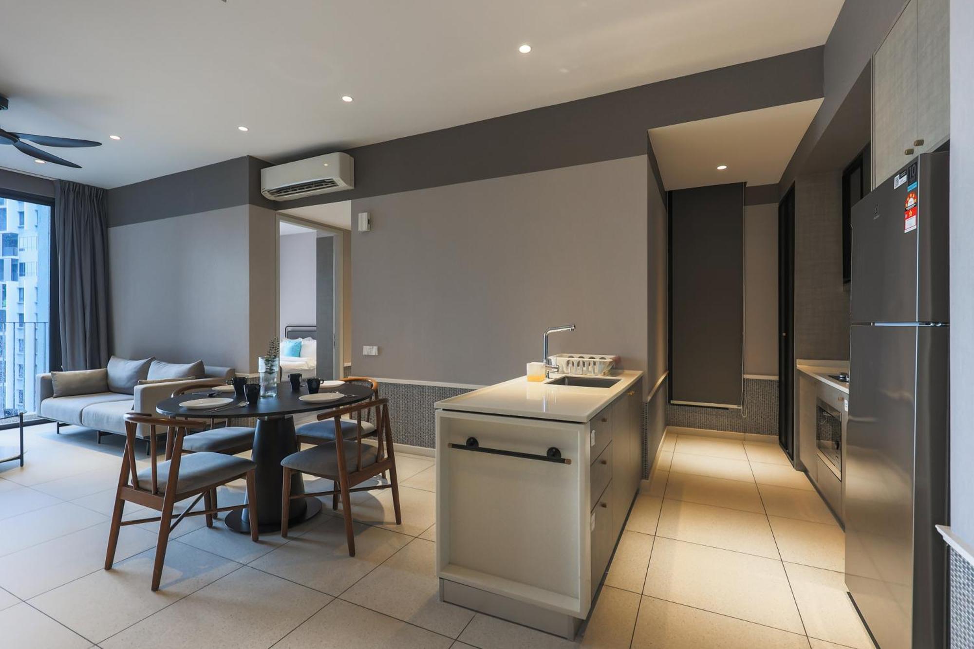 Millerz Square By Mykey Apartment กัวลาลัมเปอร์ ภายนอก รูปภาพ A typical apartment interior
