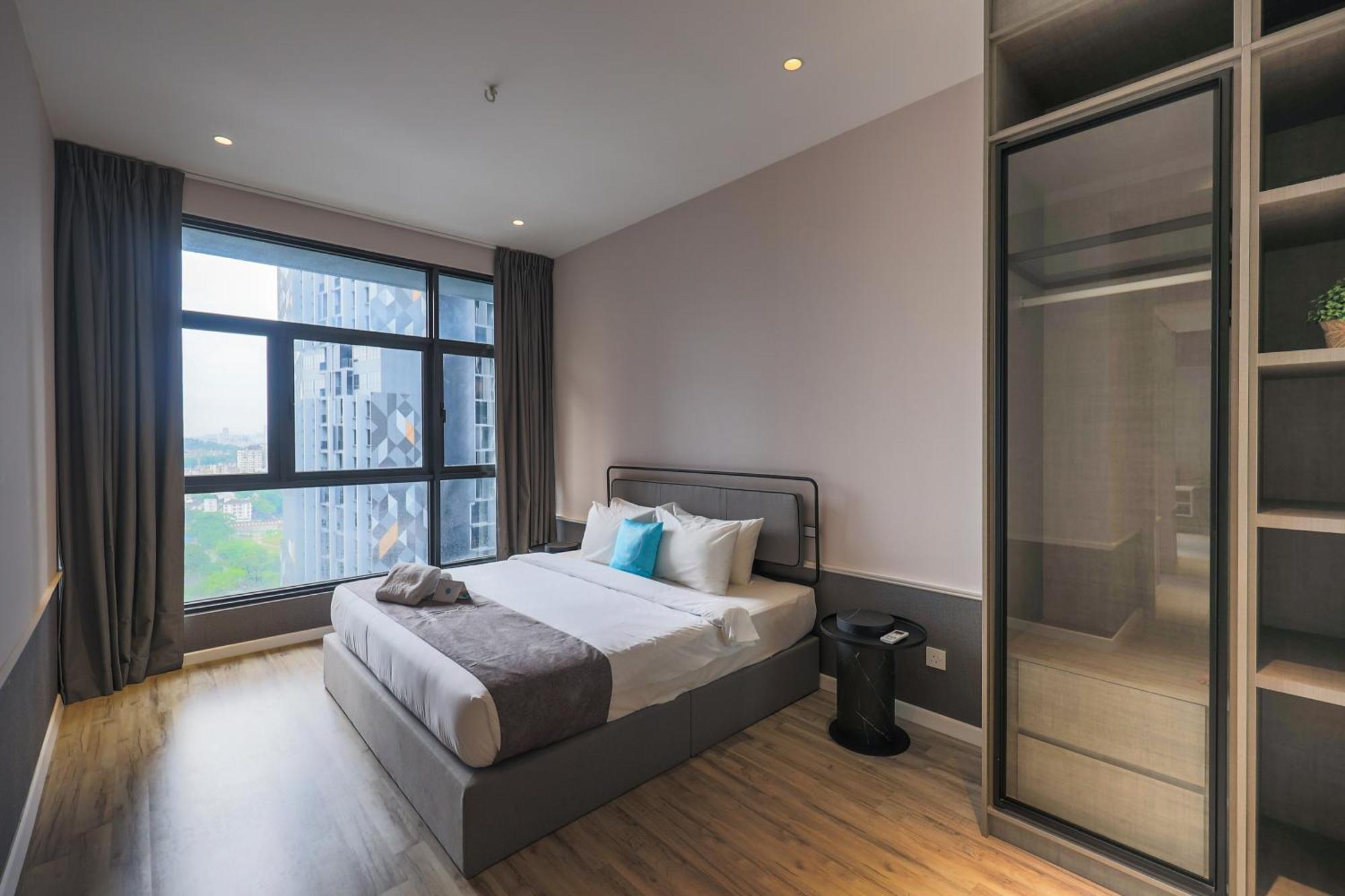 Millerz Square By Mykey Apartment กัวลาลัมเปอร์ ภายนอก รูปภาพ A bedroom at the hotel